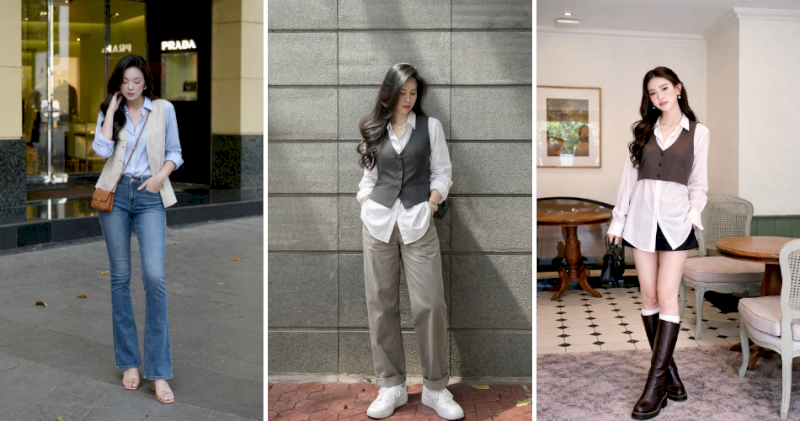 Những lưu ý quan trọng khi phối áo gile và áo sơ mi để thoải mái, tự tin.